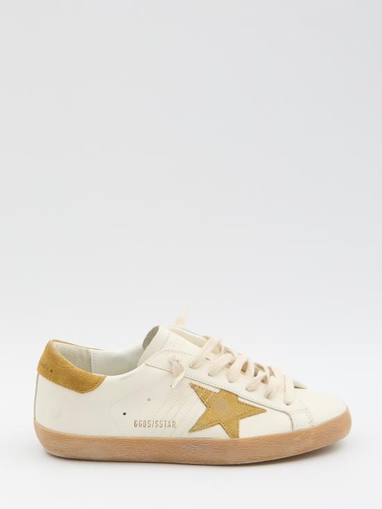 25FW 골든구스 슈퍼스타 스니커즈 GMF00101F00752212277 WHITE OCRA