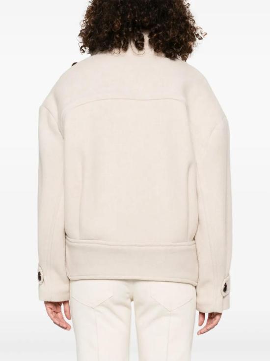 25FW 이자벨마랑 HANIS 코트  MA0267FBB1D03I 23EC ECRU - ISABEL MARANT