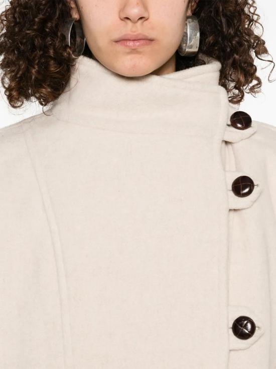 25FW 이자벨마랑 HANIS 코트  MA0267FBB1D03I 23EC ECRU - ISABEL MARANT