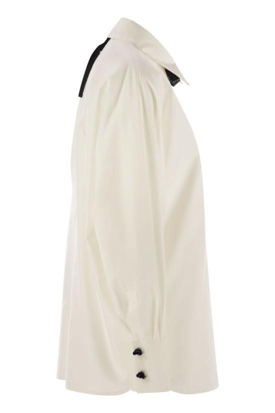 25FW 막스마라 스튜디오 셔츠 2526116043600001 WHITE - MAX MARA STUDIO