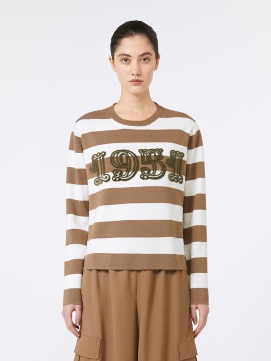 25FW 막스마라 스웨터 2521366091600 009 HAZELNUT - MAX MARA