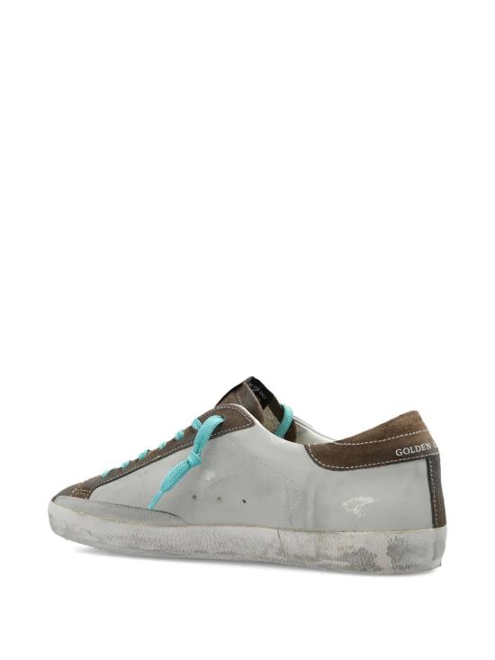 25FW 골든구스 슈퍼스타 스니커즈 GMF00101F00748910502 WHITE GREEN - GOLDEN GOOSE
