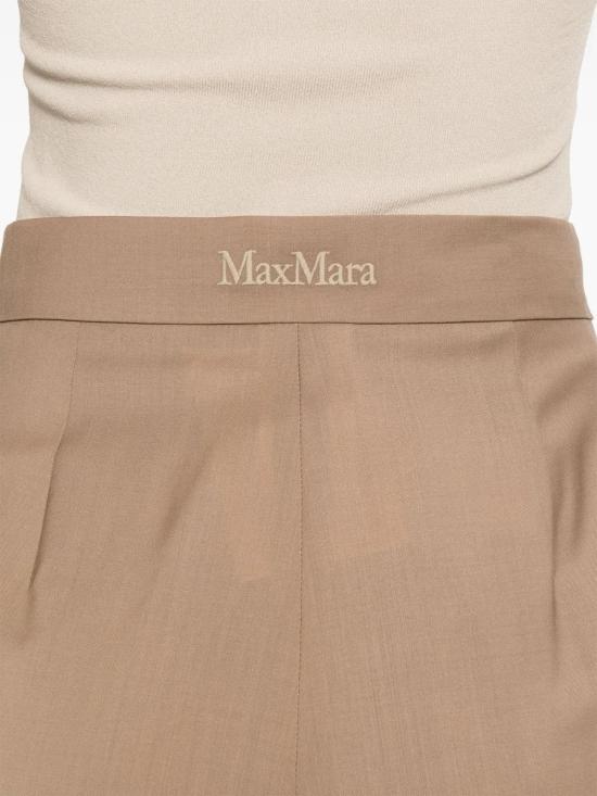 25FW 막스마라 스트레이트 팬츠 2521136121600 010 HAZELNUT BROWN - MAX MARA
