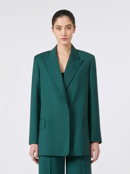 25FW 막스마라 탈렌토 드레이프 블레이저 2521046101600 007 DARK GREEN - MAX MARA