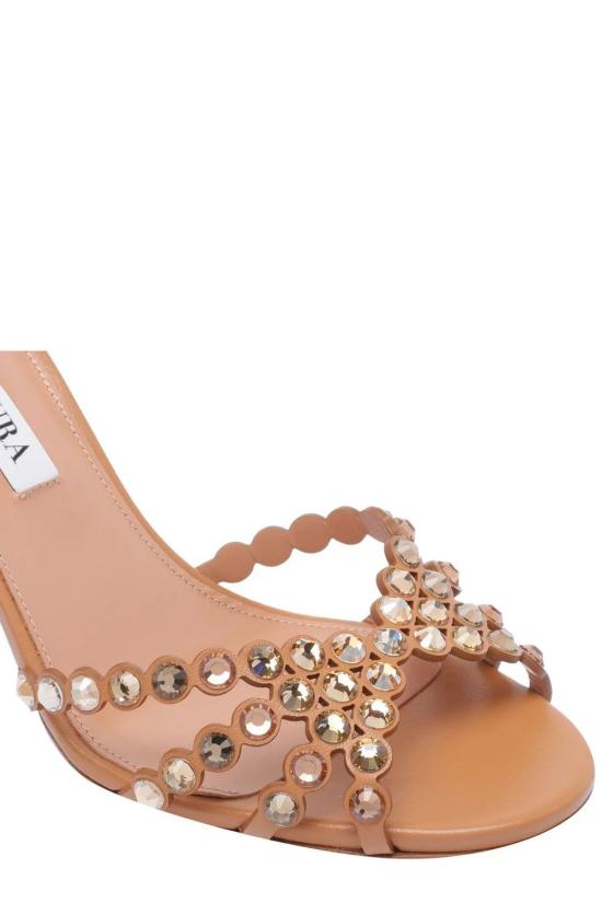 25FW 아쿠아주라 샌들 TQLMIDS0NAP LTC LGHCARAMEL - AQUAZZURA