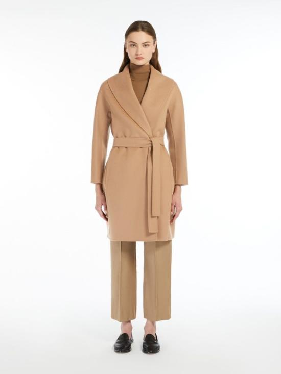 25FW 에스막스마라 메시 코트  2529016061600045 CAMEL - 'S MAX MARA