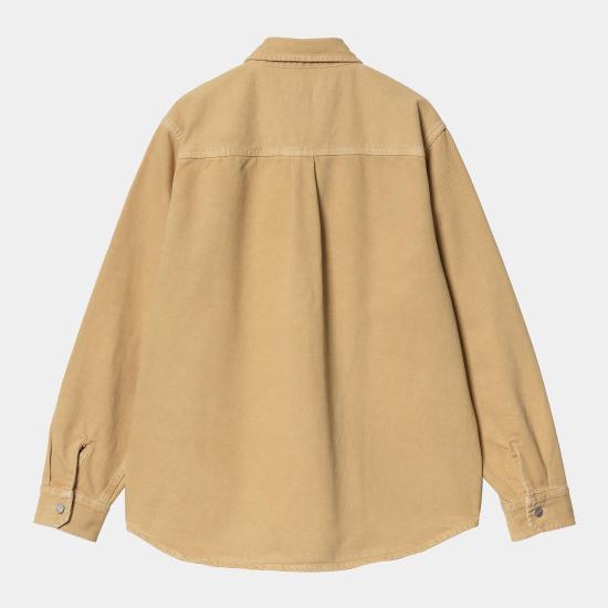  칼하트 WIP 데님 자켓 I0337501YH4J BOURBON STONE DYED DOM - CARHARTT WIP