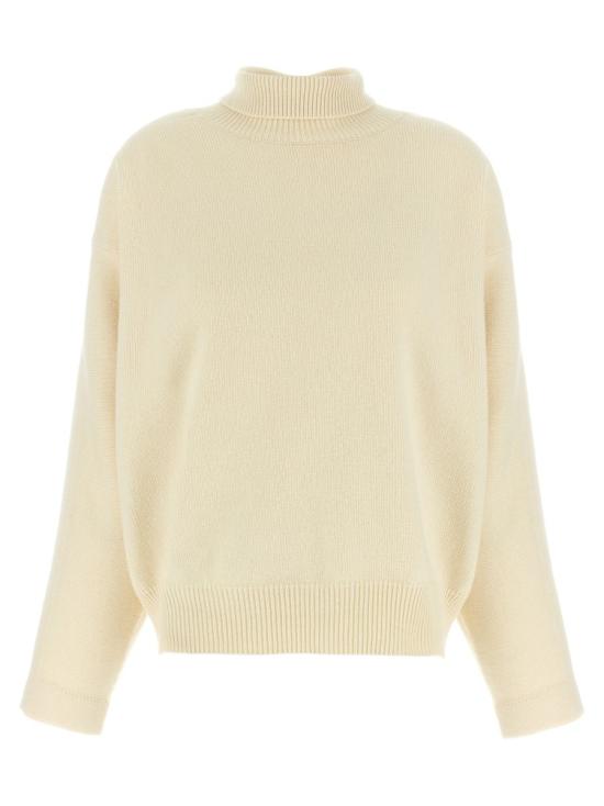 25FW 질샌더 터틀넥 J02GP0228J14804268 WHITE