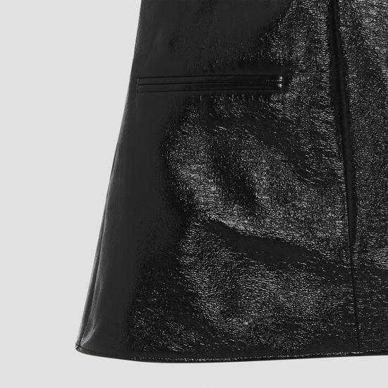 24FW 쿠레쥬 숏 원피스 324CRO456VY0014 9999 Black - COURREGES