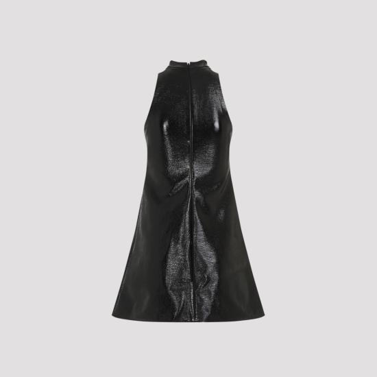 24FW 쿠레쥬 숏 원피스 324CRO456VY0014 9999 Black - COURREGES