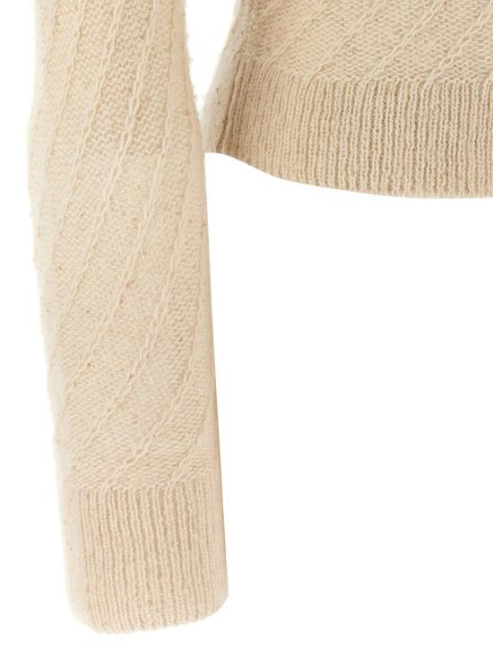 25FW 파비아나 필리피 가디건 MAD215F112D2960158 Beige - FABIANA FILIPPI