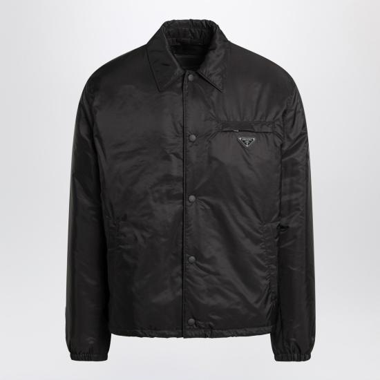25FW 프라다 리나일론 블루종 자켓 SGB7371WQ9 Black