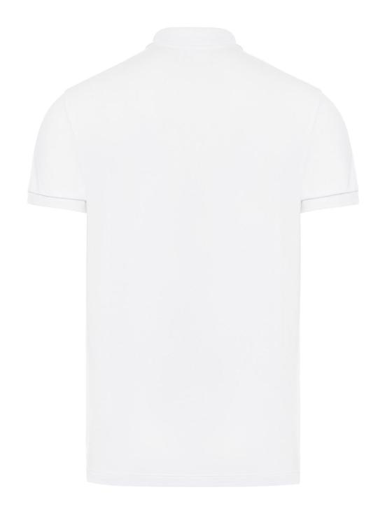 26SS 아미 스몰 하트 로고 폴로 티셔츠 BFUPL001760100 White - AMI