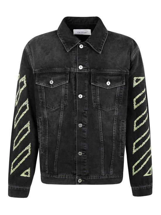  오프화이트 데님 자켓 OMYE09BS25DEN0041350 Blue