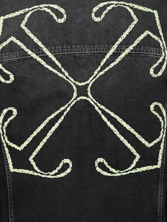  오프화이트 데님 자켓 OMYE09BS25DEN0041350 Blue - OFF WHITE