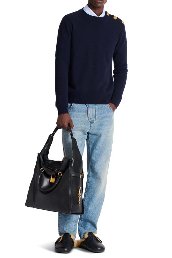 25FW 발망 FH1MI083DF81 6AW BLEU JEAN - BALMAIN