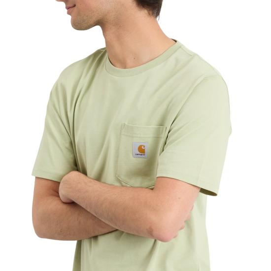 25FW 칼하트 반팔 티셔츠 I030434 UVXX PALE OLIVE - CARHARTT