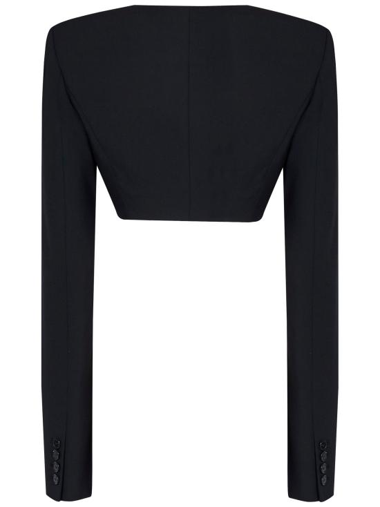 25FW 넨시 도자카 수트 자켓 NDAW24JKT024 BLACK Black - NENSI DOJAKA