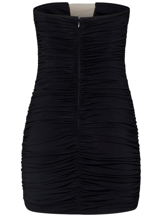 25FW 넨시 도자카 숏 원피스 NDDR2791001401 Black - NENSI DOJAKA