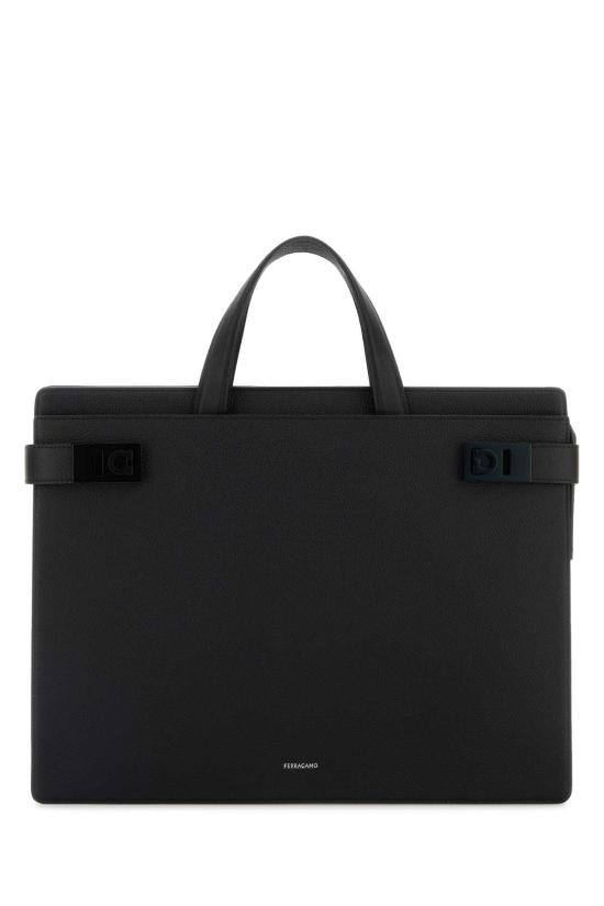25FW 살바토레 페라가모 브리프케이스 241258763935 NERONERO Black