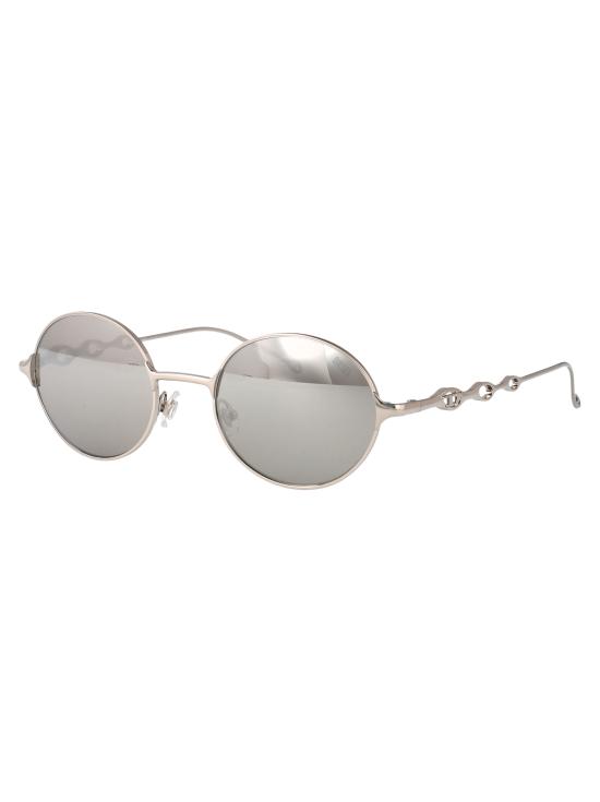 25FW 디젤 선글라스 0DL1008 1001Z6 silver - DIESEL