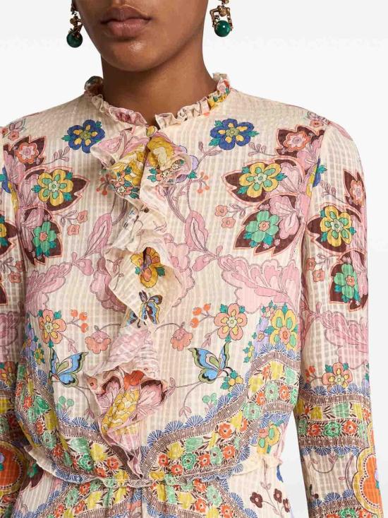 25SS 에트로 숏 원피스 WRHA031899SP1C4X0803 Multicolour - ETRO