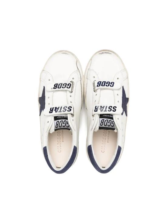 25FW [키즈] 골든구스 스니커즈 GYF00111 F000418 10304 WHITE BLUE DEPHTS - GOLDEN GOOSE