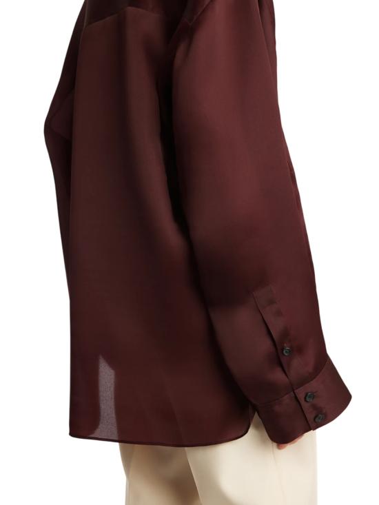 25FW 케이트 블라우스/셔츠 24043002W3002 599 ALMANDINE - KHAITE