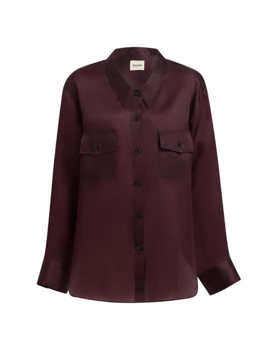 25FW 케이트 블라우스/셔츠 24043002W3002 599 ALMANDINE