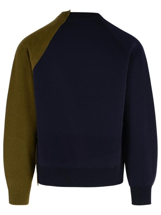 25FW 사카이 스웨터 SCM 250212 Navy - SACAI