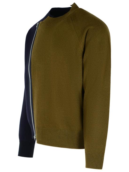 25FW 사카이 스웨터 SCM 250212 Navy - SACAI