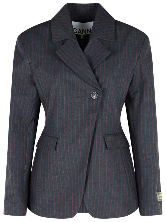 25FW 가니 수트 자켓 W0578252 Grey