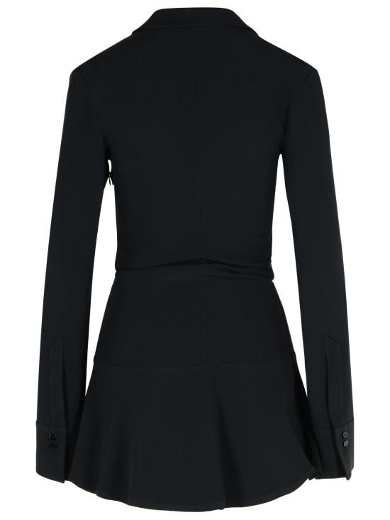 25FW 디 아티코 숏 원피스 251WCA00449 ACC001AA100 Black - THE ATTICO