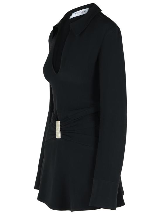 25FW 디 아티코 숏 원피스 251WCA00449 ACC001AA100 Black - THE ATTICO