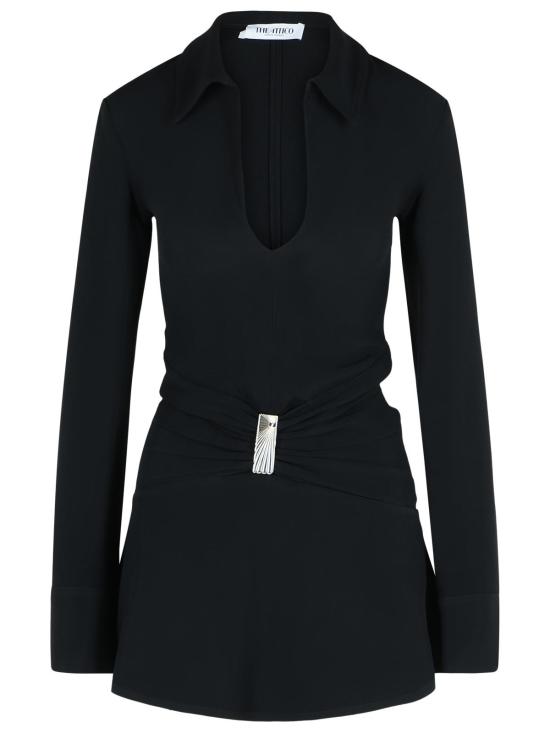 25FW 디 아티코 숏 원피스 251WCA00449 ACC001AA100 Black