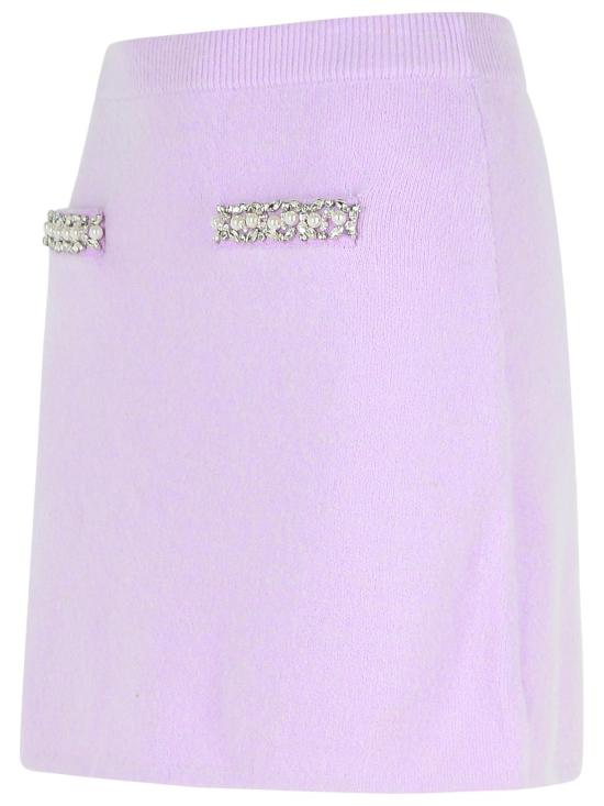 25FW 셀프 포트레이트 숏 스커트 PF25 085SK LLILAC Liliac - SELF PORTRAIT