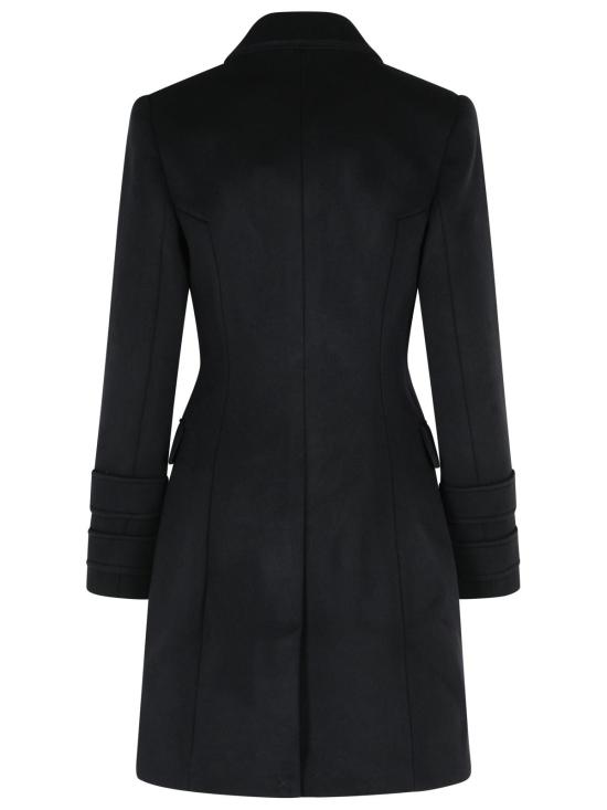 25FW 발망 코트 FF1UB065WB500PA Black - BALMAIN