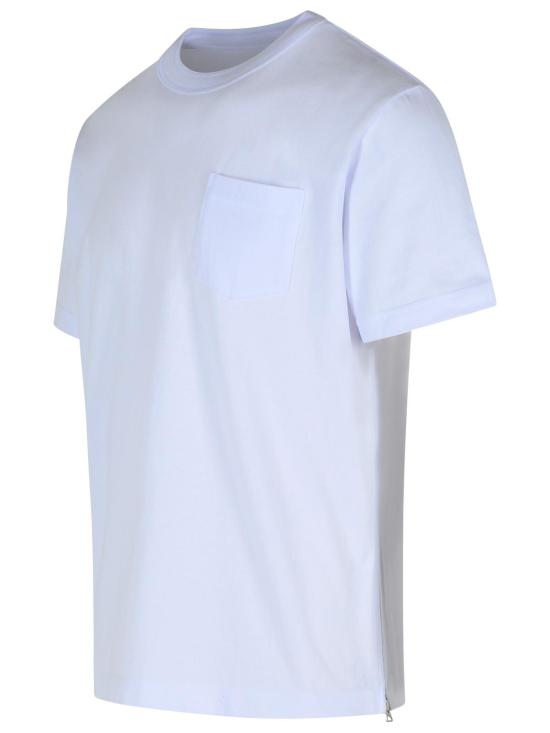 25FW 사카이 반팔 티셔츠 SCM 225101 White - SACAI