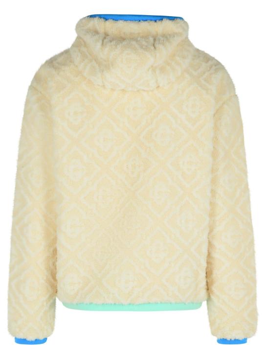 25FW 카사블랑카 후드 티셔츠 MPF25 JTP 373 01OFF WHITE White - CASABLANCA