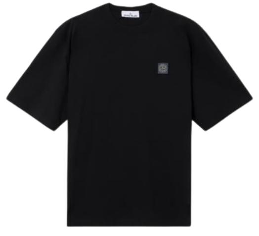 25FW 스톤 아일랜드 반팔 티셔츠 K2S152100025 S0115V0029 Black