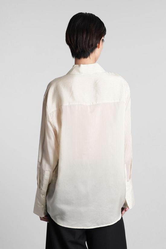 25FW 애니빙 블라우스 422334 A 07 11033 Beige - ANINE BING