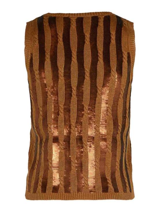  막스마라 민소매 티셔츠 2511361022015 Brown - MAX MARA