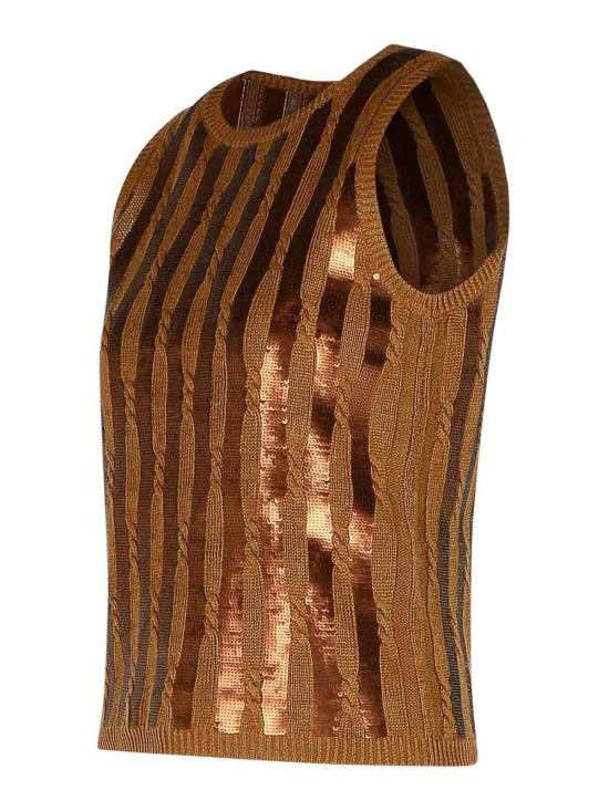  막스마라 민소매 티셔츠 2511361022015 Brown - MAX MARA