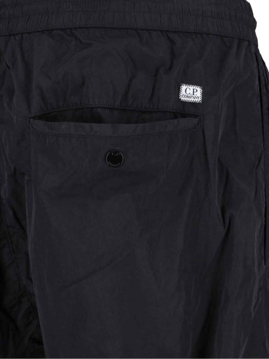 25FW 씨피 컴퍼니 스트레이트 팬츠 19CMPA162A005904G 999 Black - C.P. COMPANY