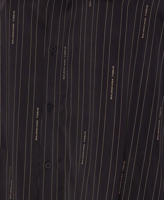 25FW 발렌시아가 셔츠 841012TSLA61264 Black - BALENCIAGA