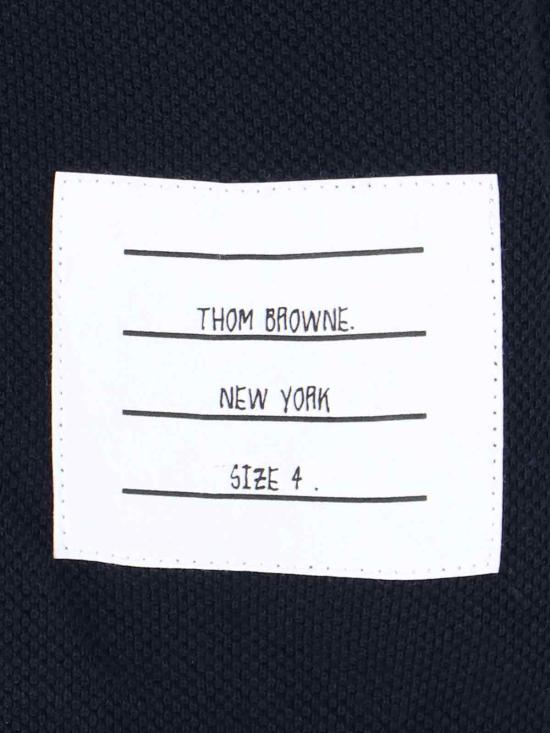 25FW 톰브라운 폴로 티셔츠 MJP042A 00050 415 Blue - THOM BROWNE
