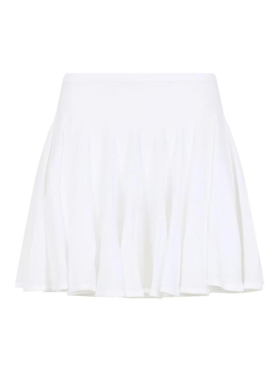  알라이아 숏 스커트 AA9J2306K053A000 White