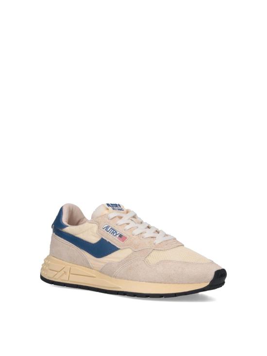 26SS 오트리 릴윈드 로우 나일론 스웨이드 스니커즈 WWLMUT27 Beige - AUTRY