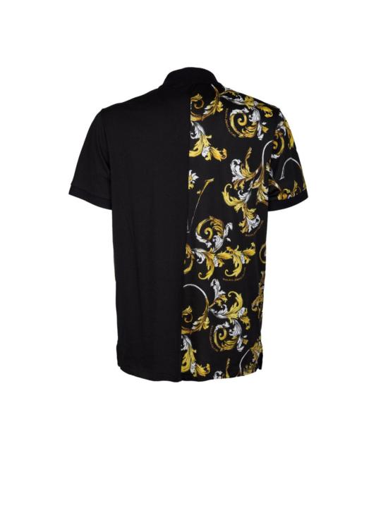 25SS 베르사체 폴로 티셔츠 78GAG625 JS458G89 Black - VERSACE