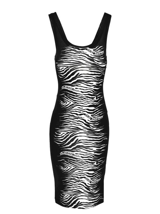 25SS 베르사체 미디 원피스 78HAO9P6 JS476L01 Black